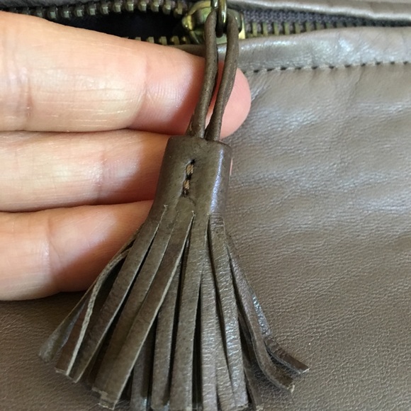 Botegga Veneta leather clutch